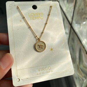 Lover's Tempo Virgo Horoscope Necklace